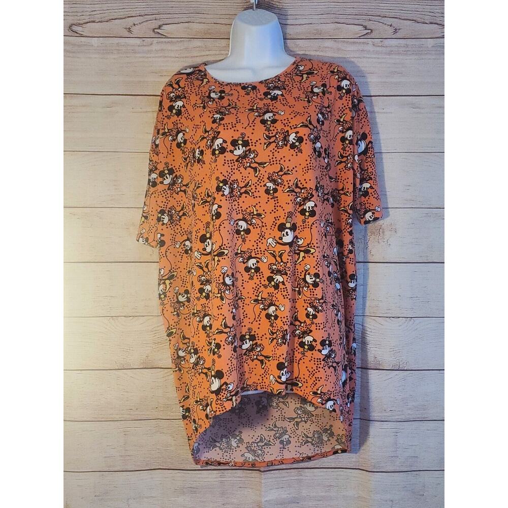 LuLaRoe Size M Disney Minnie Mouse Irma Tunic Womens - Picture 1 of 5